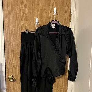 Jordan Black Pantsuit